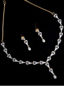 CZ Necklace Set